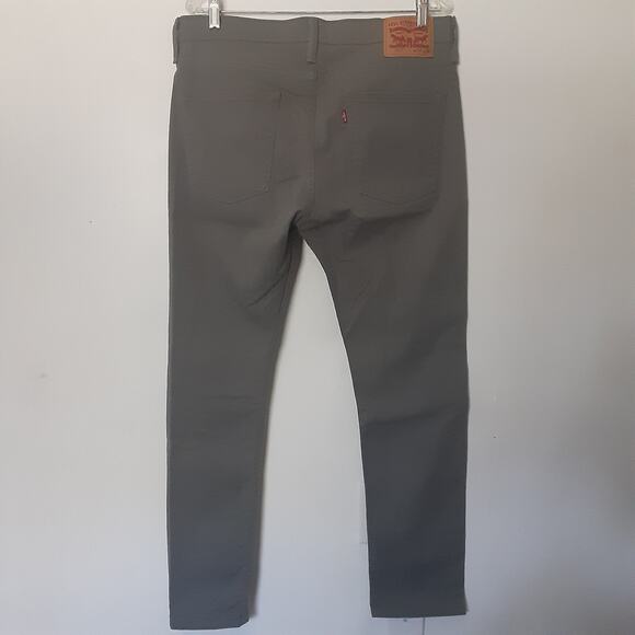 Levi's 510 Straight Leg Men's 34x30 Grey Stretch Jeans - Picture 3 of 8